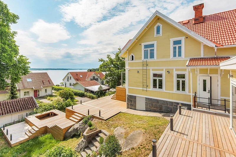 7. Fasadrenovering Byta Tra╠epanel