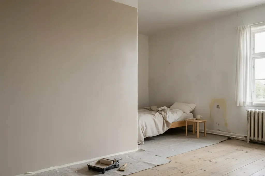 m la om sovrummet smart kul rval finish och f rarbete f r ett lugnt och h llbart resultat